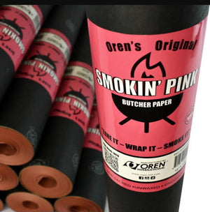 Oren Pink Butcher Paper 150ft American Made