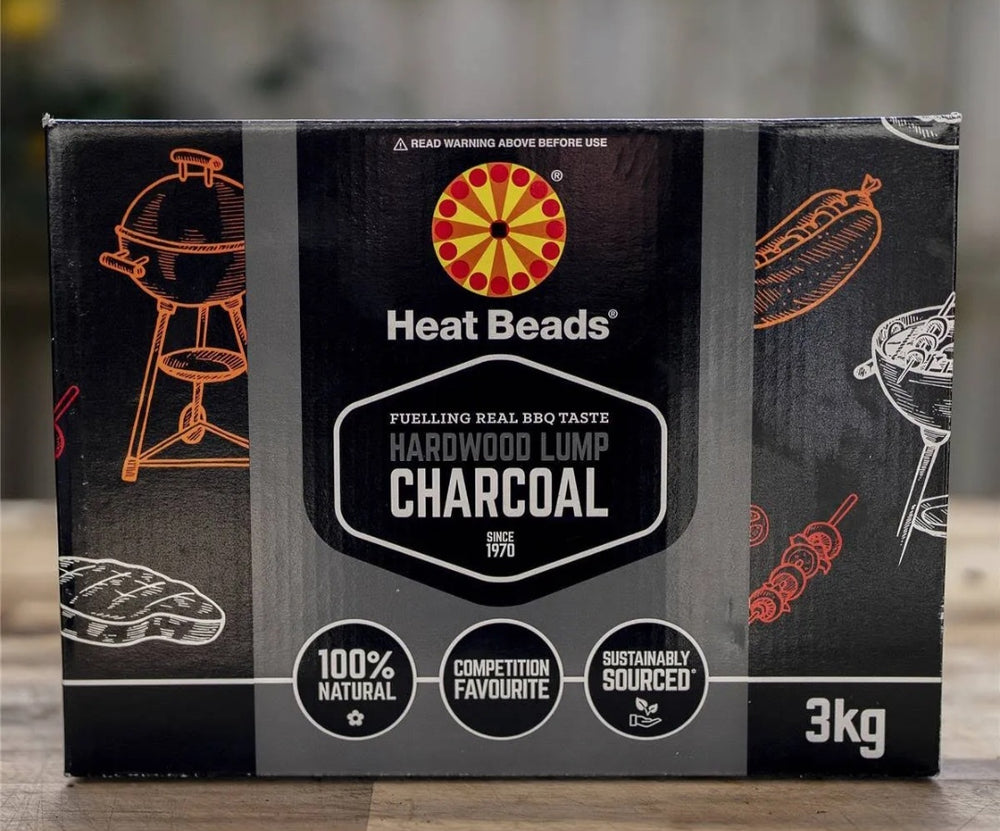 Heat Beads Lump Charcoal 3kg – Wildfire Smokers1
