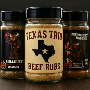 WIildfire Texas Trio Seasonings   (Large Containers)