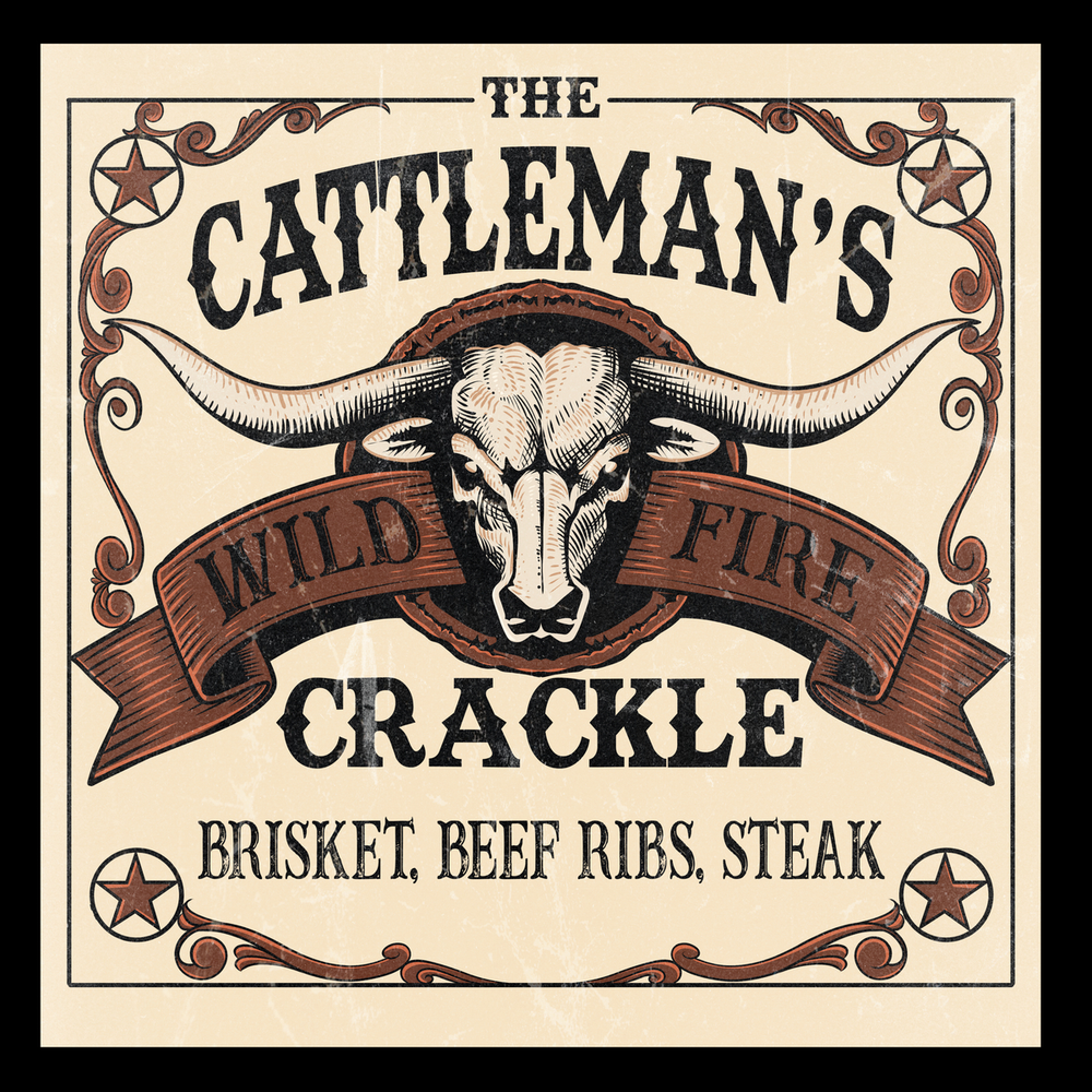 The Cattlemans Crackle (Beef Rub, Brisket Rub, Short Rib Rub, Steak Rub) (New Release) (Large Container)