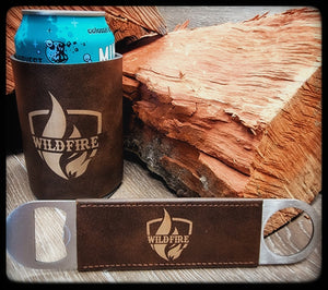 Wildfire Stubby cooler and Bottle Opener