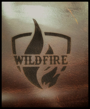 Wildfire Brown Leather Apron - Pitmaster edition